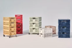 New HAY Colour Crate Låg, Offwhite
