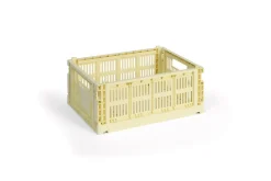 Online HAY Colour Crate Medium Kasse, Light Yellow