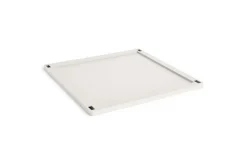 New HAY Colour Crate Square Medium Plastiklåg, Offwhite
