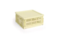 HAY Colour Crate Square Medium Plastiklåg,* Kurve & Andet Tilbehør