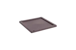 New HAY Colour Crate Square Medium Plastiklåg, Bordeaux