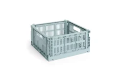 Best HAY Colour Crate Square Medium Kasse, Dusty Blue