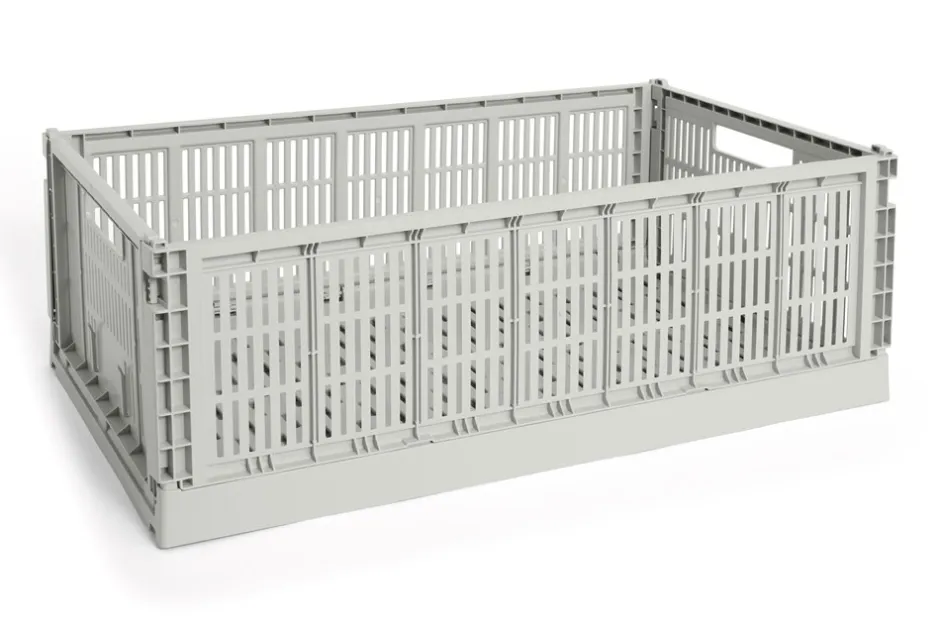 Discount HAY Colour Crate X-Large Kasse, Grey