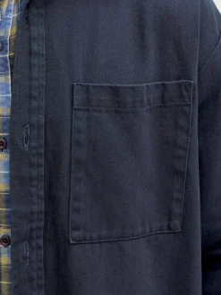 R.D.D. Royal Denim Division Colter Twill Overshirt, , XXL Salute