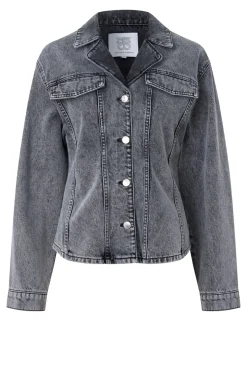 Second Female Columdore Denim Jakke, , S*Dame Jakker & Frakker