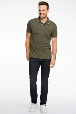 Bison Comfort Fit Polo T-shirt, , L* T-Shirts & Poloer