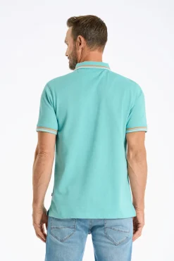 Best Bison Comfort Fit Polo T-shirt, , XXL Pale Green