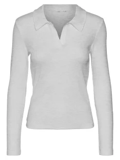 Vero Moda Como Polo Bluse, , L*Dame Bluser & Skjorter|T-Shirts & Toppe