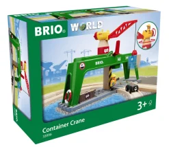 BRIO Containerkran*Børn Tog, Biler & Skibe
