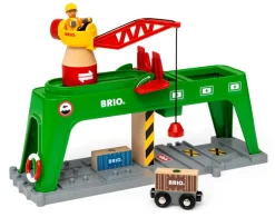 BRIO Containerkran*Børn Tog, Biler & Skibe