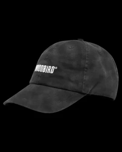 Outlet Woodbird Core Twill Kasket, , One size Washed Black