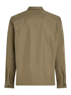 Calvin Klein Cotton Blend Overshirt, , S* Overshirts