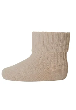 Online MP Denmark Cotton Rib Baby Strømper, , 25-28 Rose Dust