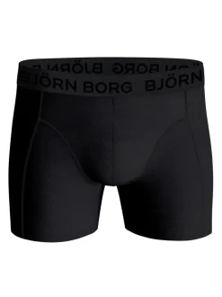 Discount Björn Borg Cotton Stretch 3-pak Boxershorts, , M Black