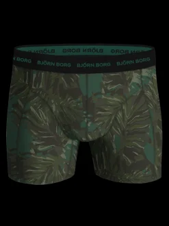 Outlet Björn Borg Cotton Stretch 3-pak Boxershorts, , M Green