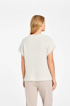Outlet Gustav Coya Striktrøje, , XL Off White