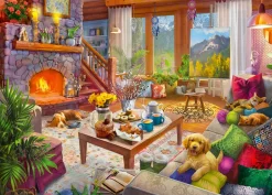 Ravensburger Cozy Cabin Puslespil*Børn Spil & Puslespil|Brætspil & Puslespil
