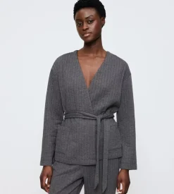Triumph Cozy Comfort Quilted Robe Bluse, , 44*Dame Loungewear