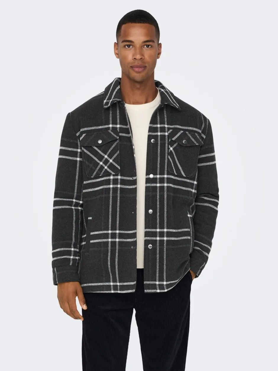 ONLY & Sons Creed Uld Jakke, , M* Jakker & Frakker