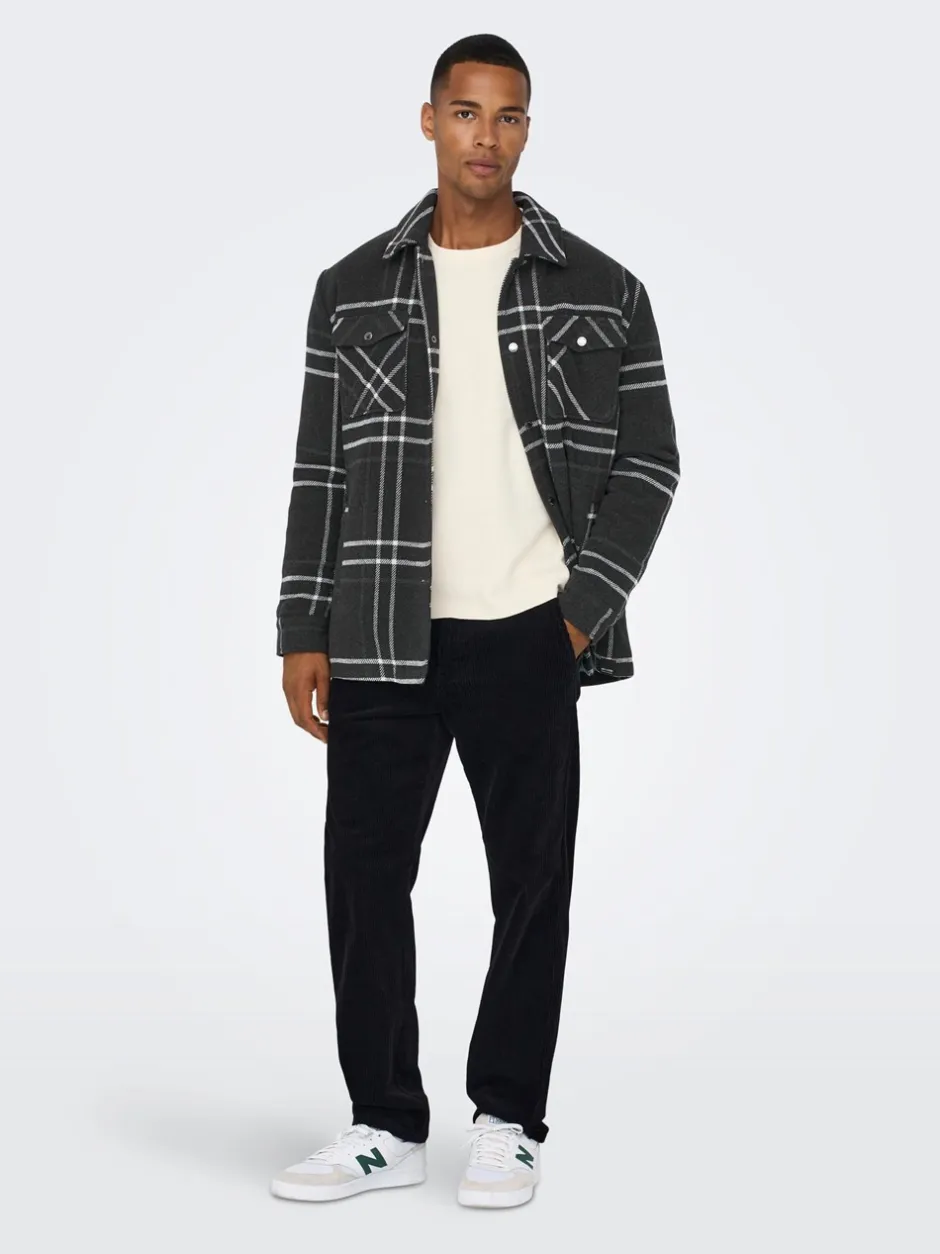 ONLY & Sons Creed Uld Jakke, , M* Jakker & Frakker