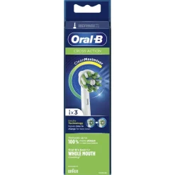 Oral-B Cross Action 3-pak Børstehoveder* Personlig Pleje