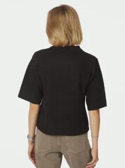 Sale Neo Noir Cunna Knit Bluse, , 40 Dark Brown