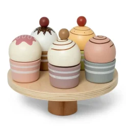 MaMaMeMo Cupcakes På Kagefad*Børn Køkkenlegetøj