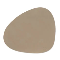 LIND DNA Curve Nupo Dækkeserviet, , 37x44 cm Clay Brown