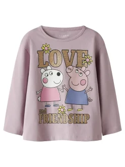 Name It Dada Peppa Pig Bluse, , 98 cm*Børn T-Shirts & Toppe|Bluser