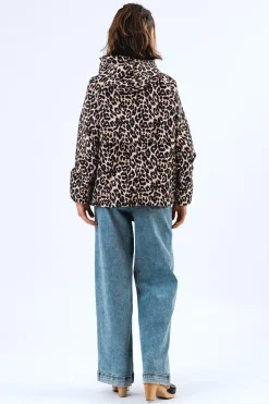 Online Lollys Laundry DaiLL Jakke, , S Leopard Print