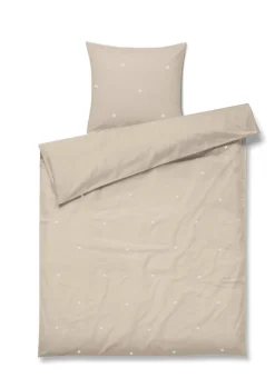 Outlet Juna Daisy Juniorsengetøj, , 100x140 cm Sand/White