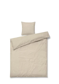 Sale Juna Daisy Sengetøj, , 140x200 cm Sand/White