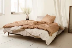 Sale Juna Daisy Sengetøj, , 140x200 cm Sand/White