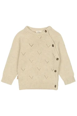 Online Petit Piao Daqa Fold OverKnit Cardigan, , 80 cm Off White