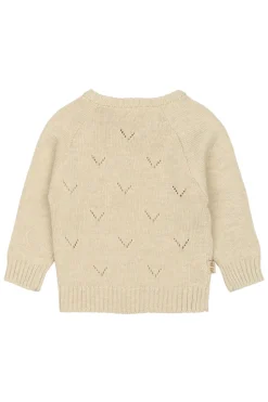 Online Petit Piao Daqa Fold OverKnit Cardigan, , 80 cm Off White