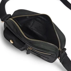 Markberg Darla Small Crossbody, Black/Gold