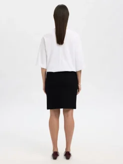 Discount Selected Women Darla Striknederdel, , L Black