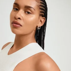 Pilgrim Dawn Hoops,*Dame Øreringe