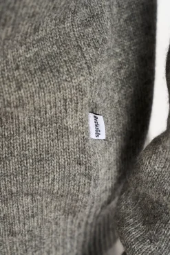 Best Resteröds Dean Knit Cardigan, , M Light Grey Melange