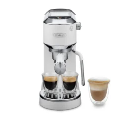 Outlet De'Longhi Dedica Duo EC890 Espressomaskine, White