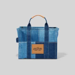 Discount Marc Jacobs Denim Small Tote Crossbody, Blue Denim