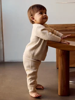 New Name It Denver Langærmet Cardigan, , 86 cm Peyote Melange