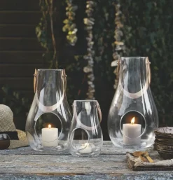 Holmegaard Design With Light Lanterne, , 10,5x16,5x10,5 cm* Lanterner & Lyskæder|Udendørslamper