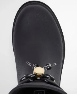 Hot Barbour Devlin Mid Welly Gummistøvler, , 37 Black