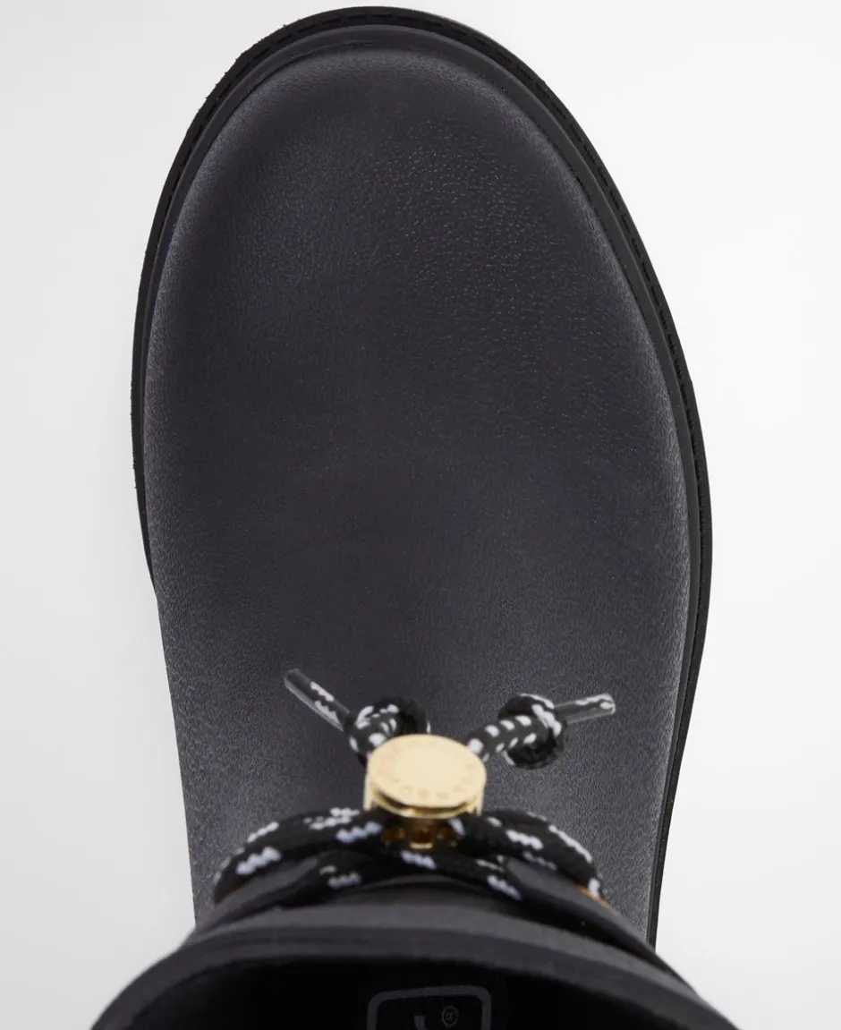 Hot Barbour Devlin Mid Welly Gummistøvler, , 37 Black