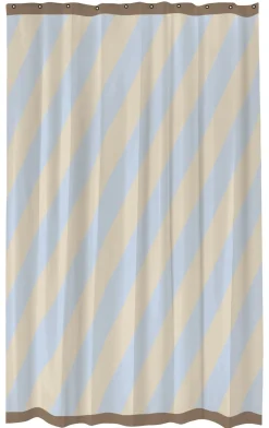Best Mette Ditmer Diagonal Badeforhæng, , 150x200 cm Light Blue