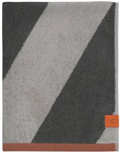 Hot Mette Ditmer Diagonal 2-pak Håndklæde, , 40x55 cm Dark Olive