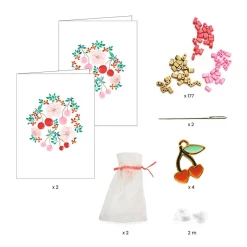 Djeco Dig & Mig Kirsebær DIY Kit*Børn Kreativ Leg