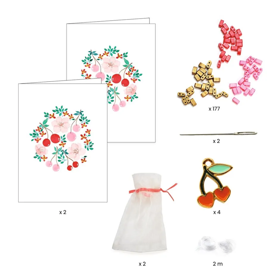 Djeco Dig & Mig Kirsebær DIY Kit*Børn Kreativ Leg