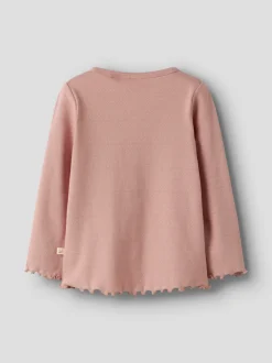Clearance Lil' Atelier Dimia Slim Cardigan, , 122-128 cm Misty Rose